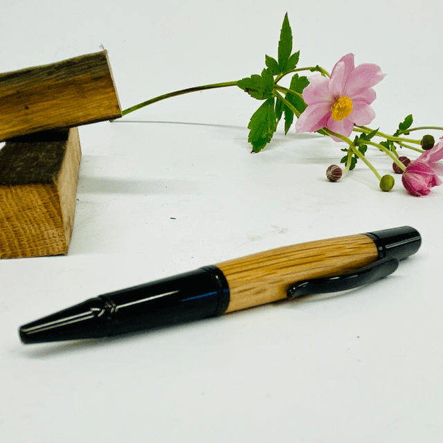 Whiskey Barrel Twist Pen (Black Chrome)