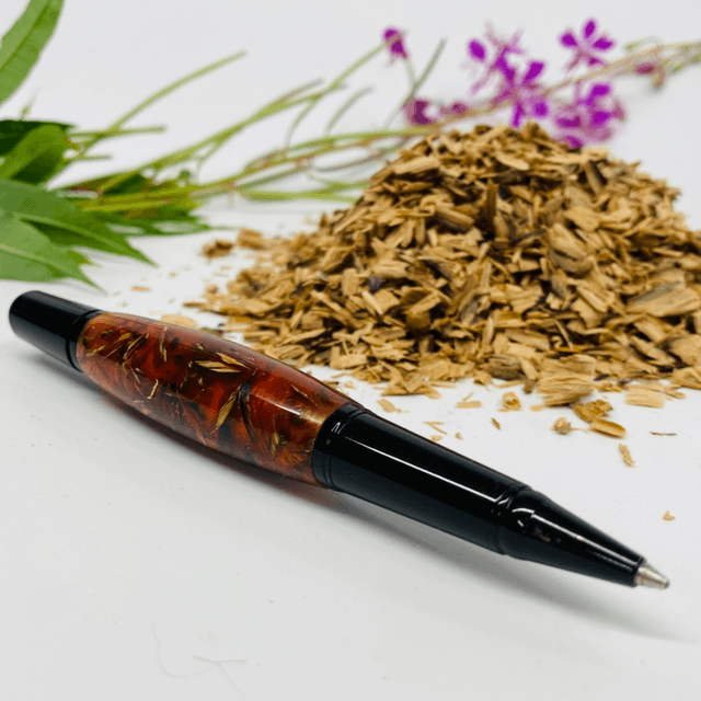Whiskey Resin Twist Pen