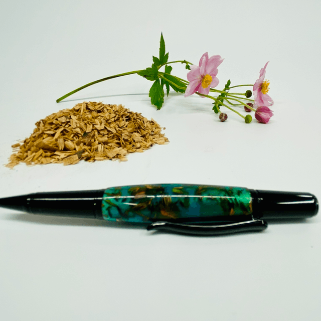 Whiskey Resin Twist Pen