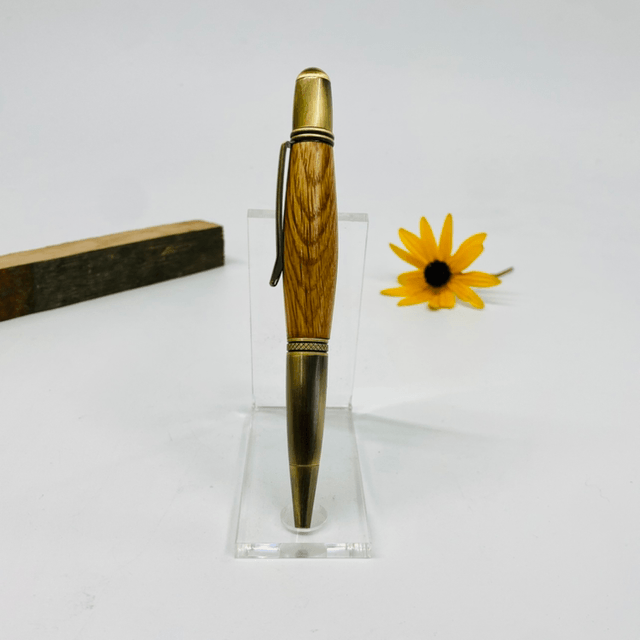 Whiskey Barrel Twist Pen (Antique bronze)