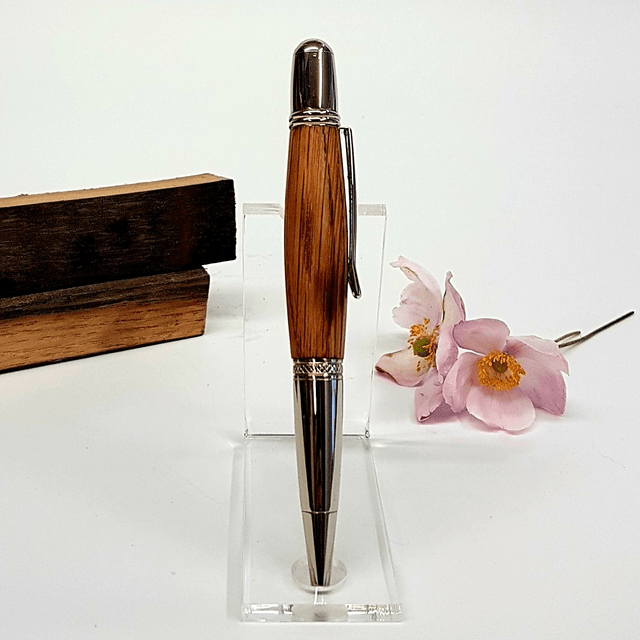 Whiskey Barrel Twist Pen (Chrome)