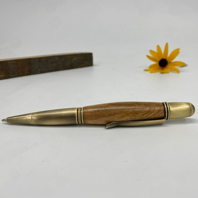 Whiskey Barrel Twist Pen (Antique bronze)