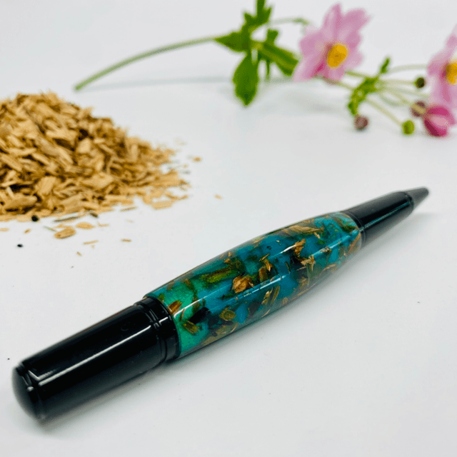 Whiskey Resin Twist Pen