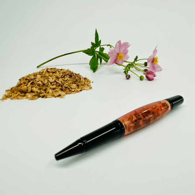 Whiskey Resin Twist Pen