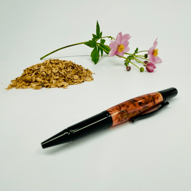 Whiskey Resin Twist Pen