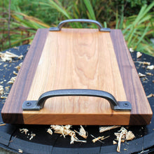 Load image into Gallery viewer, Serving Board - Walnut and Cherry